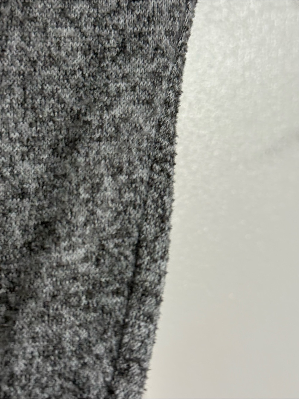Urban Outfitters Gray Soft Knit Cropped Zip Up Hoodie Lounge Jacket | Small - Picture 12 of 15